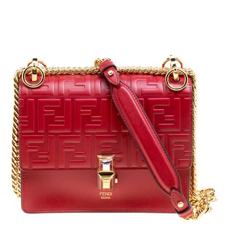 fendi red bags